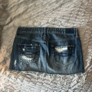 Abercrombie & Fitch mini denim skirt